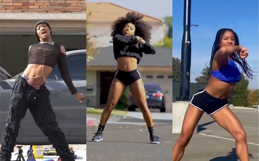 【卡姐带领全民WAP之后全民UP】全新CARDI B新单UP超热舞蹈挑战!怎么都这么会跳！！！