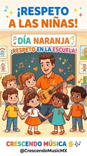 ¡𝗖𝘂𝗶𝗱𝗲𝗺𝗼𝘀 𝗮 𝗹𝗮𝘀 𝗻𝗶ñ𝗮𝘀! 🧡 𝗖𝗮𝗻𝗰𝗶ó𝗻 𝗽𝗮𝗿𝗮 𝗲𝗹 𝗿𝗲𝘀𝗽𝗲𝘁𝗼 𝗲𝗻 𝗽𝗿𝗲𝗲𝘀𝗰𝗼𝗹𝗮𝗿 👋👧👨‍🏫