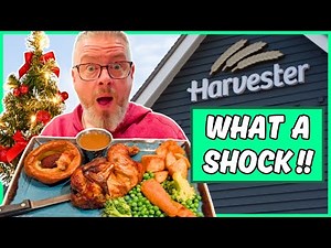 I Review HARVESTER CHRISTMAS DINNER - WHAT A SHOCK!