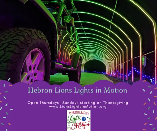 1.3K views · 43 reactions | The Hebron Lions are getting ready for the Hebron Lions Lights in Motion event! Discount tickets now available at www.LionsLightsinMotion.org Don't miss out on this one of a kind Holiday Light Show like no other in CT! Net proceeds will be donated to children's charities.#HebronLionsLightsinMotion #makingmemoriesbright | Hebron Harvest Fair | Facebook