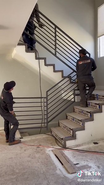 We build our railings custom we don’t buy that per made shit. #selfconfidence #upthebeat #2021 #dghomepro