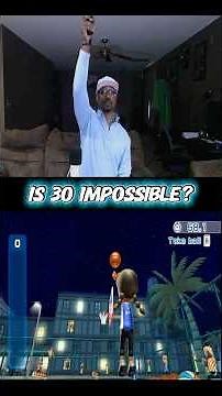 Wii Motion Plus Makes This IMPOSSIBLE! 🤯 Wii Sports Resort 3-Point Contest