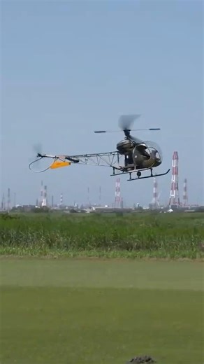 Bell 47G Helicopter ベル４７G ヘリコプター