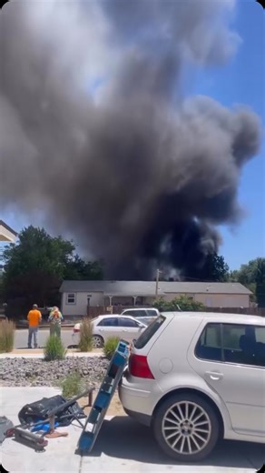 A house fire has spread in Lemmon Valley and is leading to evacuations near Magnolia way. @_b4byf4c3 shared this video showing just how huge the smoke plumes are. People are advised to stay out of the area until further notice. #Renofires | Our Town Reno
