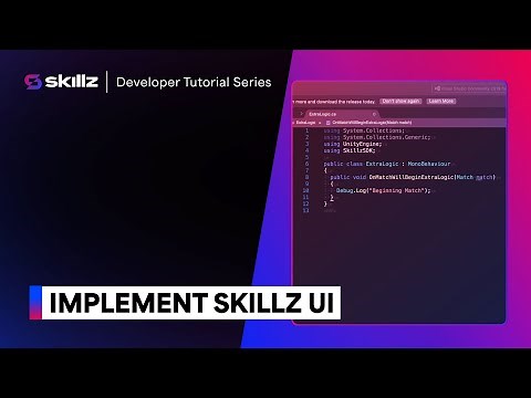 Implement Skillz UI