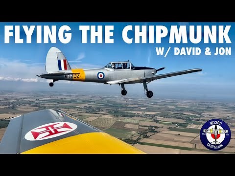 My Chipmunk Formation Flight | David Petters & Jon Higgins Interviews