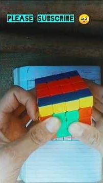 How to solve 4 by 4 Rubik's cube ✅#ytshorts #yt #viral #shorts #short #trending #new #cube #puzzle .