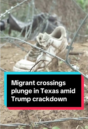 Once the epicenter of a humanitarian crisis, Eagle Pass, Texas is now a quiet border town. Landowner Beyer Junfin told @camiloreports that mass illegal crossings into his property stopped “overnight” after President Trump took office. While, Eagle Pass fire chief Manuel Mello said reports of migrants drowning have dropped from three a day to one every three months. #texas #trump #immigration