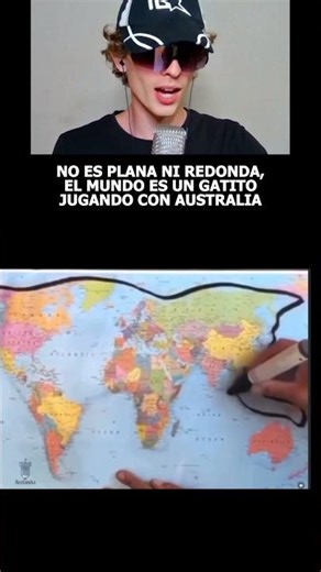 This is what the TRUE shape of the planet looks like 🤯🐈