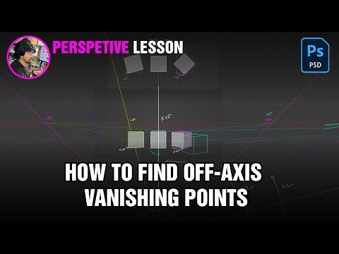 Perspective Lesson: How to Find Off-Axis Vanishing Points