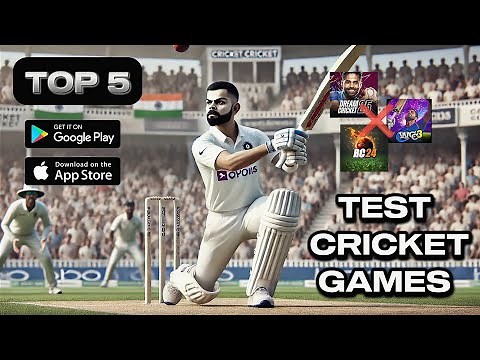 Top 5 Best Test Cricket Games For Android