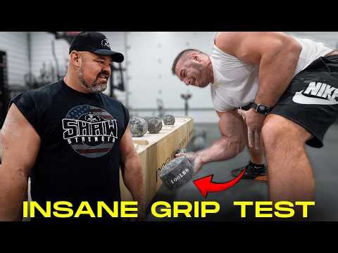 TESTING ERMES GASPARINI’S GRIP!