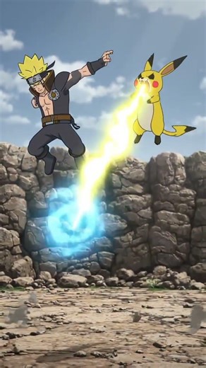 naruto vs pikachu