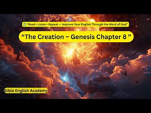 📖 Genesis – Chapter 8 (KJV) | Practice English Listening and Reading with God’s Word