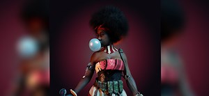 Behind the Scenes: Post-Apocalyptic African Female Warrior