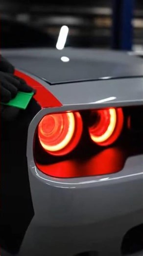 Dodge Challenger tuning at the tuning center ... #shorts #car #ai #youtube