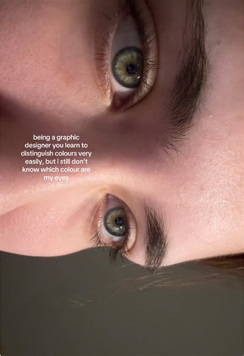 genuinely tho i’ve met people who are adamant they’re grey only see grey and blue lol #greeneyes #graphicdesign #graphicdesigner #design #colortheory