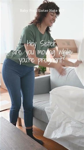 Baby Prep Sister Note 17: moving house soon? #shorts #pregnancy #mother #babyshorts #newborn #baby