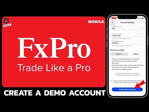 How to Open FxPro Demo Account (Step-by-Step 2026)?