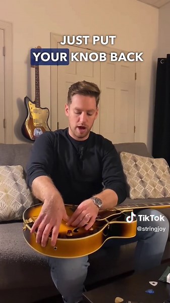 Fix Loose Guitar Volume and Tone Knobs Easily