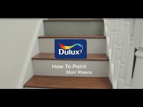 How To Paint Stair Risers - Painted Wooden Stairs | Dulux