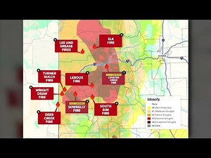 Colorado wildfires: Nearly 53k acres burned as 5 new fires ignite in western CO