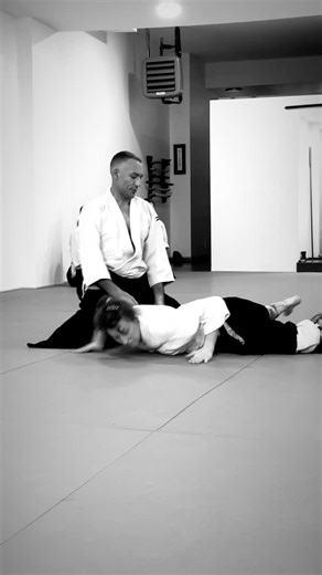 Brooklyn Aikikai on Instagram: "Ikkyo…always ikkyo. Chiba Sensei would tell us this technique is the mother of all aikido techniques. 42 years later, I’m still working at it…(uke is Kaishin) #brooklynaikikai #aikido #birankaina #zen #martialarts"