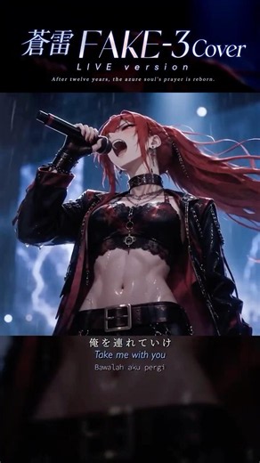 蒼雷よ 今 落ちてこい——SEIRAのサビ→SHIONのソロ56秒 / FAKE-3