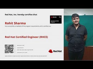 Becoming an RHCE: A Student’s Guide and Review (Rohit Sharma)