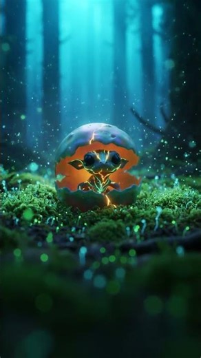 ✨ The Hatchling 🥚🌌 | Baby ASMR KritterX Awakens 🐾💫