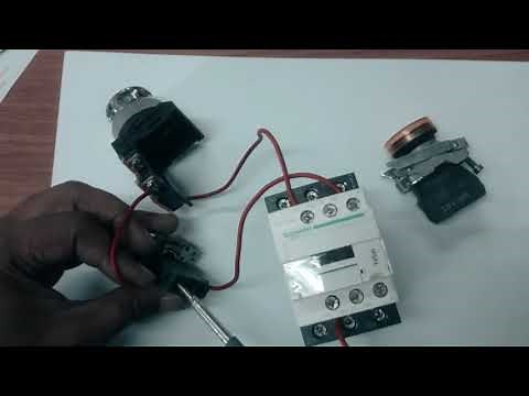 TUTORIAL 1 BASIC PUSH START STOP CONTACTOR | KONTROL KONTAKTOR DENGAN PUSH BUTTON START STOP