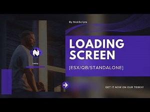 [ESX/QB] NickScripts Loading Screen (FREE, Customization, FAST INSTALL) FiveM