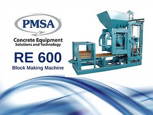 RE600 Block Making Machine- PMSA