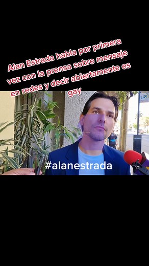 Alan Estrada habla por primera vez con la prensa sobre mensaje en redes y decir abiertamente es gay #alanestrada #gay #edendorantes1 #edendorantesoficial sígueme en YouTube y Facebook