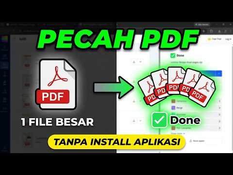How to Split PDF Files by Page on a Laptop Without Installing Software