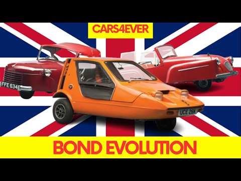 Bond Cars Evolution
