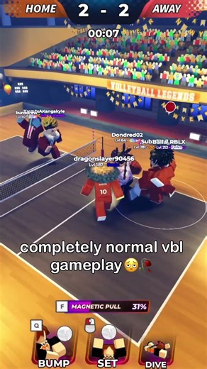 THE BIGGEST SPIKE EVER #volleyballlegends #roblox #anime #fyp #haikyuu #sports #gaming #funny