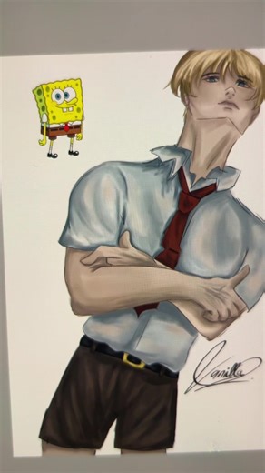 Perspective Learning Through SpongeBob Art