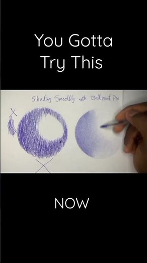 Transform Your Drawings with Ballpoint Pen Shading Technique