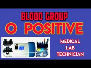 How To Check Blood Group Type O Positive in Laboratory | Blood Grouping Principle And Procedure