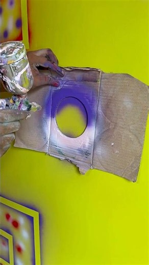 3d bubble wall design painting bedroom 🎨🖌️ #wallpaiting #art #wallpainting