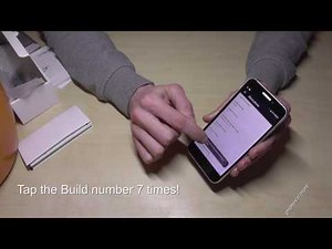 Alcatel Shine Lite: How to enable the developer options? (for USB-Debugging etc.)