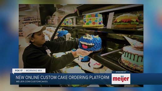 13 reactions · 3 comments | Looking for a custom cake for an upcoming special event? Meijer has a new online cake ordering system that will save time. Get the info here: https://bit.ly/3E9GM3s Segment sponsored by: Meijer | FOX 17 Morning Mix | Facebook