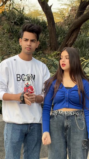 Nitisha on Instagram: "Nikal gaya standard 😤🤧 @abid_09_ @nitishaa_09_ #reels #explore #abid #nitisha #abidnitisha"