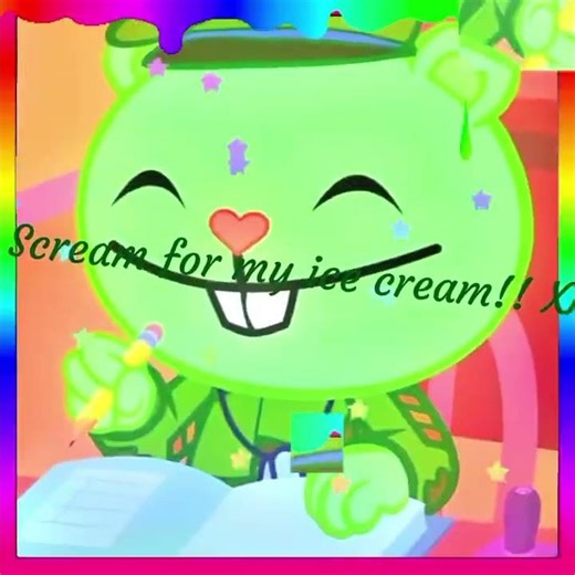 #FLIPPY :: Scream for My ice cream :3!#noflop#Caricaturas#happytreefriends#Flippyhappytreefriends