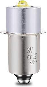 LudoPam LED Ugrade Bulb Compatible for Maglite Flashlight 2 Cell C/D