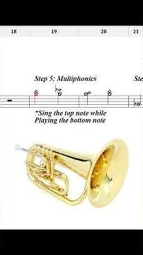 Super Simple Warmup for Beginner Baritone and Euphonium