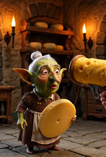 Granny got a cheese shield this time! #cheesegoblin #cheeseisprecious #welovecheese