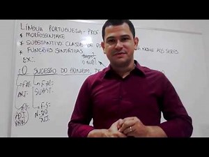 Morfossintaxe. Aula 03. Analisando uma oração