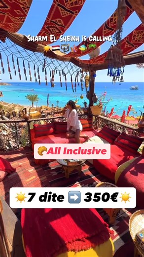 Hëna Travel & Tours on Instagram: "🏖️SHARM EL SHEIKH, 7 dite 📣 350€🏖️ 🍉All Inclusive, 📍6 Nete / 7 Dite 🪸13-19 Janar ✈️ 350€ 🪸27 Janar - 02 shkurt ✈️ 350€ 🪸03-09 Shkurt ✈️ 350€ 🪸09-16 Shkurt ✈️ 350€ 🪸02-09 Mars ✈️ 365€ ‼️Perfshihet: ➤Bileta avionit vajtje-ardhje ➤Akomodimi ne hotel per 6 nete ➤All Inclusive (Mengjes+dreke +darke +pije ❌EKSTRA : -Transferta aeropot - hotel - aeroport -Shtesa per bagazhe —————————————————— 📩Kontakt : +355696565650 Adresa:”Bulevardi Bajram Curri”, 50m mbi